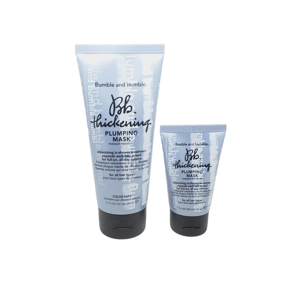 Bumble and Bumble Thickening Plumping Mask Full And Travel Size - Picture 1 of 2